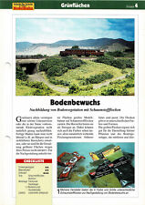 Bodenvegetation aus Schaumstoffflocken / Bauanleitung