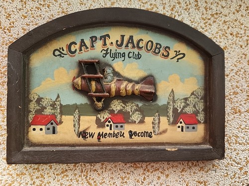 Holzbild captain jacobs - holzbild,