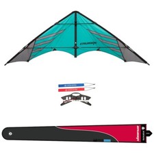 HQ Lenkdrachen Speed & Power Cruiser Aqua R2F Drachen Kite Powerdrachen HQ Kite
