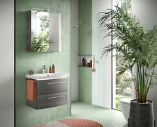 Pelipal Badmöbel CASSCA - 62 cm - Comfort in Graphit quer - vormontiert - NEU