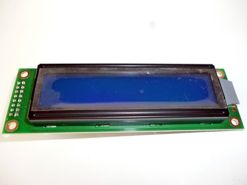 Lcd display 20x2 blau weiß - lcd-display, blau/weiß
