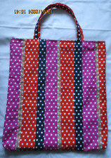 Wendetasche Wendebeutel Sterne Patchwork Upcycling Unikat neu