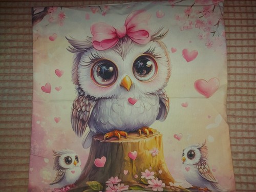 Kissenhülle 45x45 neu eulen - 45x45,