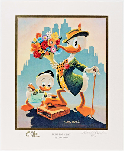 Carl barks signed dude - for, a