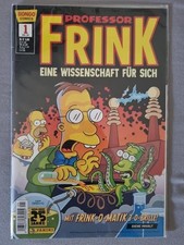 Simpsons Comic Präsentiert Professor Frink lose Beilage 3D Brille #1