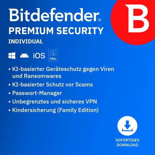 Bitdefender premium security - bitdefender,