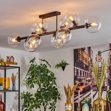 Schwarze Vintage Deckenlampe