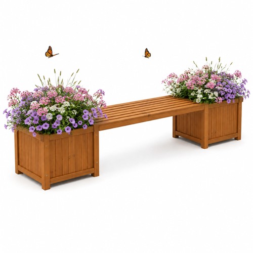 2in1 gartenbank mit - 2in1,