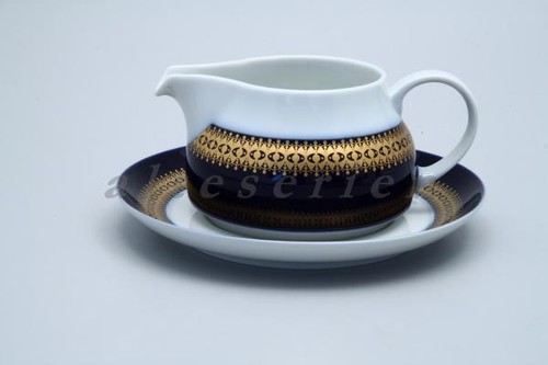 Sauciere mit teller teilig - sauciere,