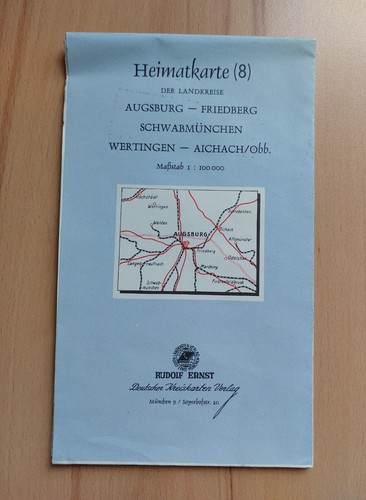 Heimatkarte der landkreise - der,