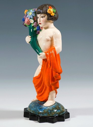 Seltene keramos figur wien - seltene,