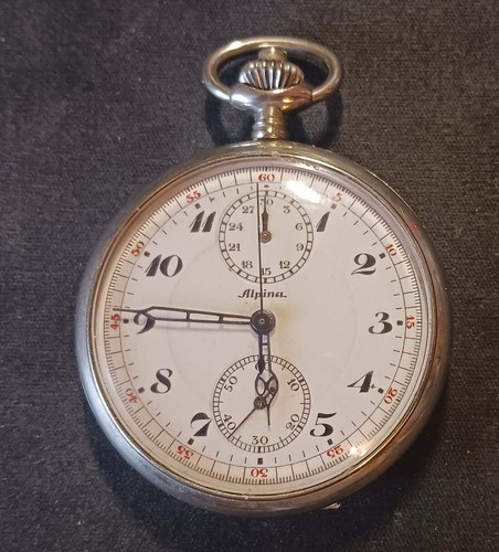 Taschenuhr chronograph alpina - chronograph,