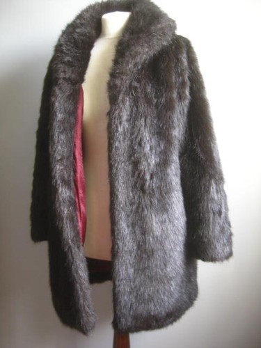 Biba kunstfell mantel jacke - biba,