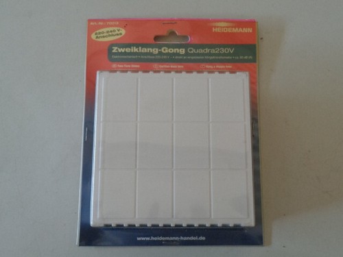 Heidemann 70013 zweiklang gong - 70013, zweiklang-gong