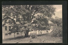 Bockhorn, Ansichtskarte, Ortspartie mit Gebäudeansicht 