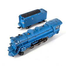 ⭐ Schwere Lionel Dampflok Dampflokomotive  Spur 0 mit Tender  1940er ⭐⭐⭐