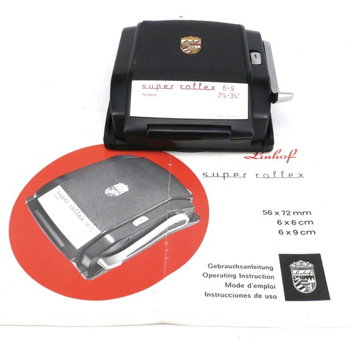 Linhof super rollex - rollex, 6x9