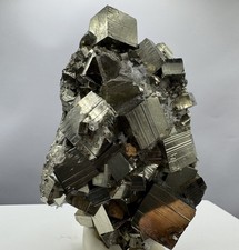 Riesen Pyrit Top Würfel Cluster Stufe 1.015,6 Gramm Herausragend AA+  Peru