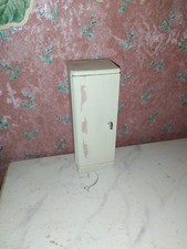 Alter Besen-Schrank-um 1940- Küche -Puppenhaus-Puppenstube Bastler 