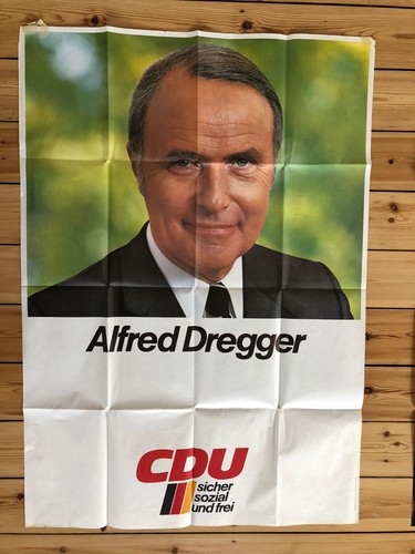 Cdu wahlplakat 1976 - 1976, alfred