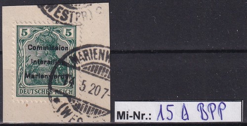Marienwerder 15 aus - mi-nr.:,