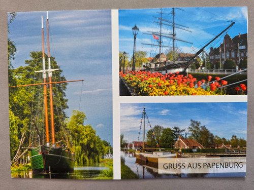 Ansichtskarte papenburg - ansichtskarte,