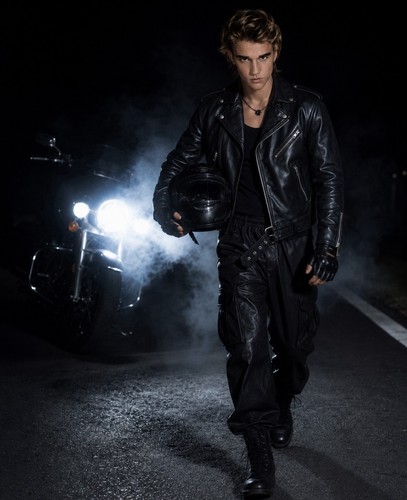 Gay pride bikerjacke schwarz - bikerjacke,