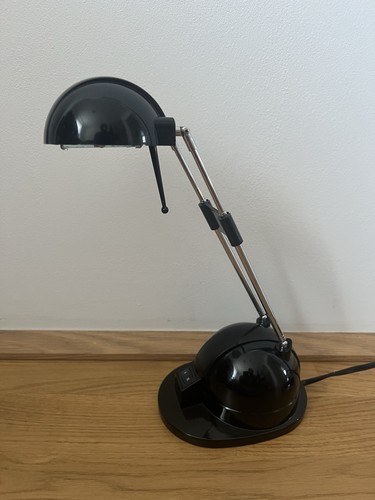 Vintage black adjustable desk - vintage,
