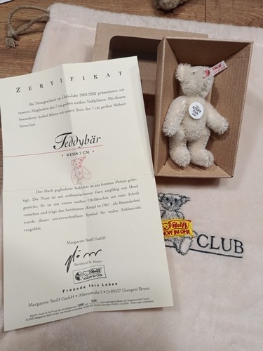 Steiff club miniatur teddybär - steiff,