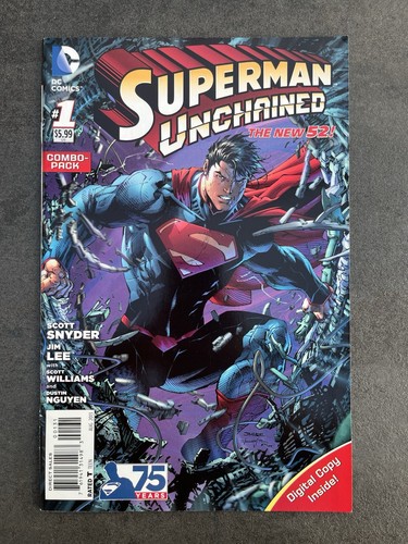 Superman unchained - superman, #1