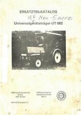 300644 ORIGINAL Ersatzteilliste UT082  UT 082 Gartenbau Berlin Geräteträger