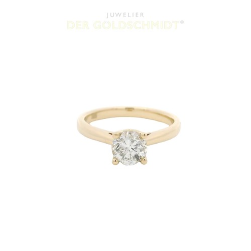 Solitär brillant ring 585 - solitär,
