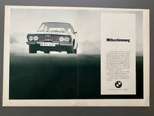 BMW 2500 / 2800 E3 Limousine Oldtimer 1970 Vintage Ad Werbung Reklame