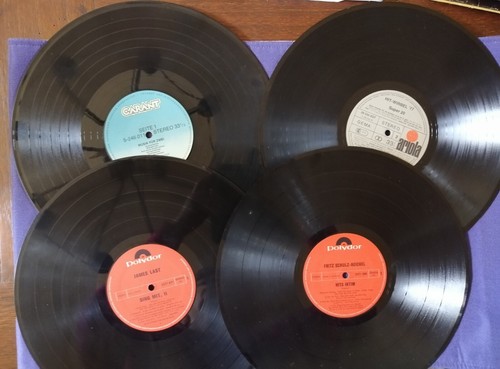 Alte vinyl ohne hülle - alte,