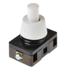 Druckschalter Einbau 6A 1-polig Geräteschalter Lampenschalter M10