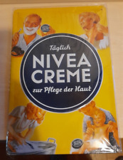 Nivea Creme Blechschild Retro Neu 20x30cm