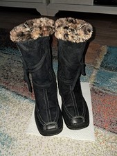 Schwarze Da.stiefel,Gr.37