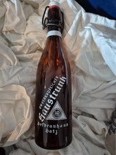 Hofbrauhaus Hatz Rastatt Bierflasche 0,5 L Emailliert