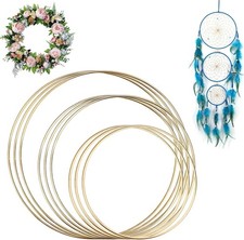 9 Stück Metallringe 10 15