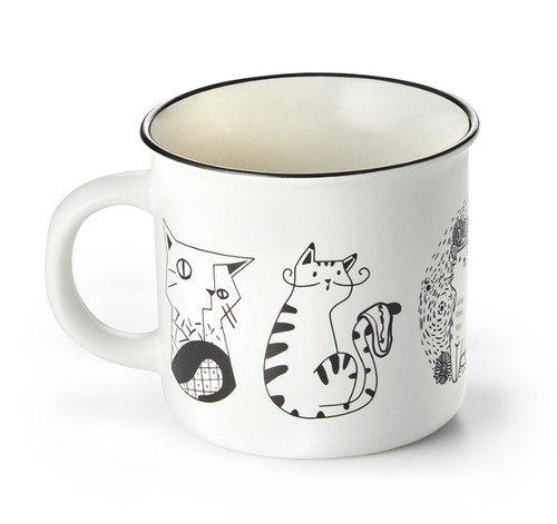 Tasse artist cats - -,