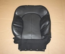 1X Bezug Sitz Lehne Vorne Rechts Mercedes W209 CLK  Leder A 2099106693 Schwarz