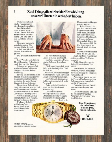 Rolex datejust reklame - rolex,