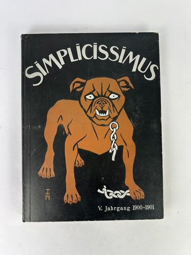 Antikes buch simplicissimus - buch,