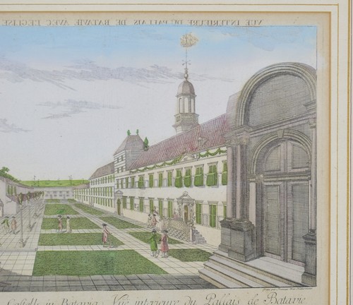 Augsburg alter kolorierter