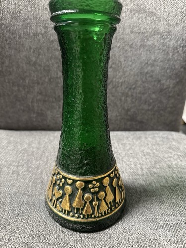 Alte glas vase august - august, walther