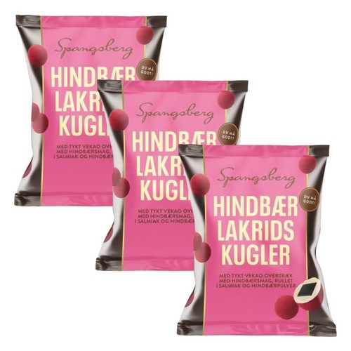 Spangsberg hindbær - 3x,