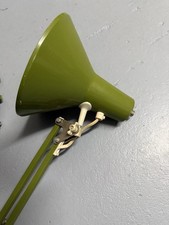 70er Architektenlampe Grün