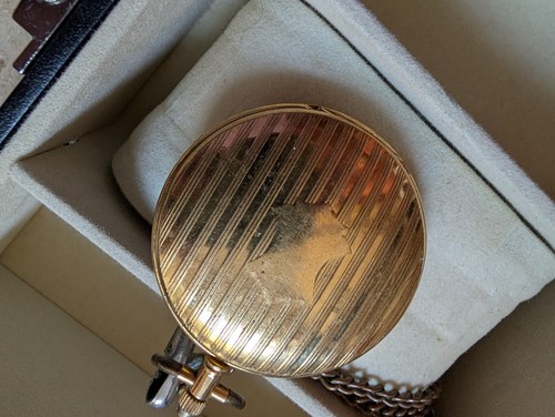 Adora vintage taschenuhr gold - adora,