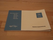 Mercedes Betriebsanleitung 350 SL 350 SLC 450 SL 450 SLC R107