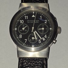 OPEL CHRONOCRAPH-Quartz-läuft einwandfrei-neue Batterie-Videofilm-